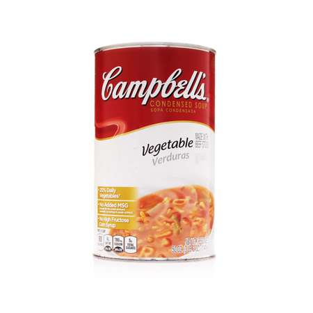 CAMPBELLS Campbell's Condensed Soup Red & White Vegetable Soup 50 oz. Can, PK12 000001026